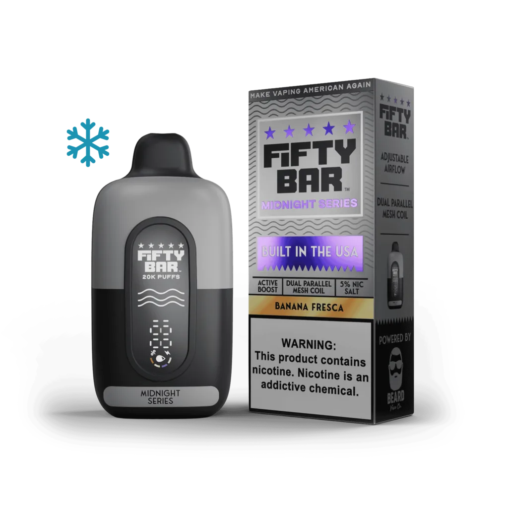 Fifty Bar Midnight Series 20K Disposable Vape