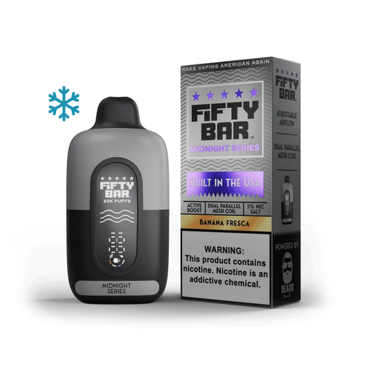 Fifty Bar Midnight Series 20K – Banana Fresca