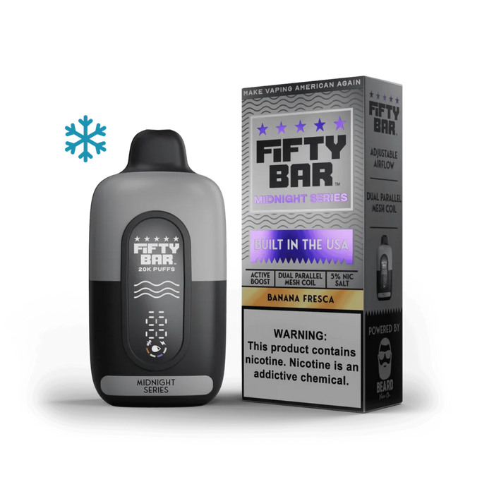 Fifty Bar Midnight Series 20K Disposable Vape