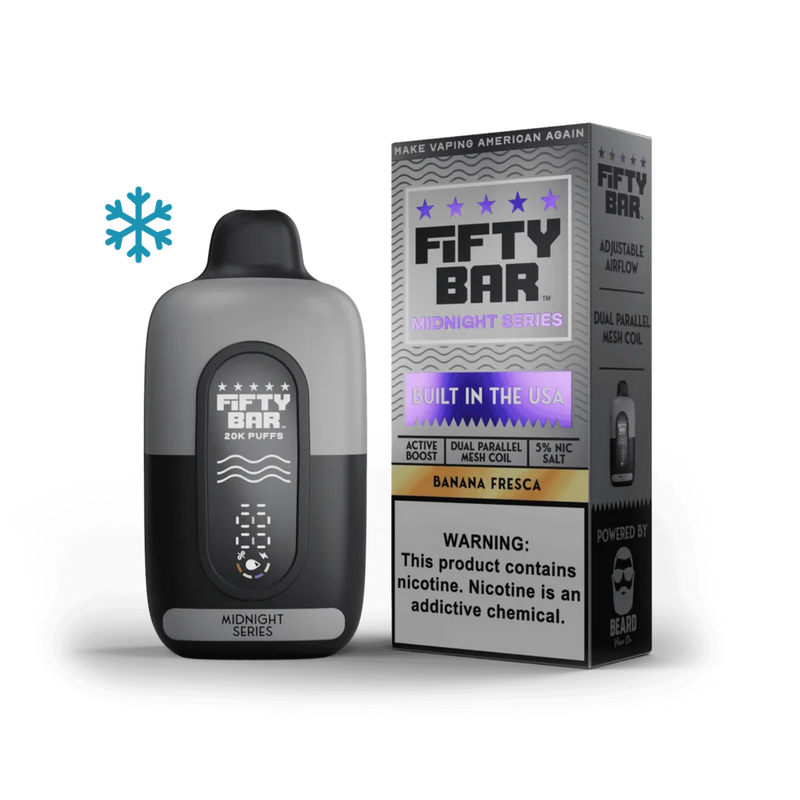 Fifty Bar Midnight Series 20K Disposable Vape