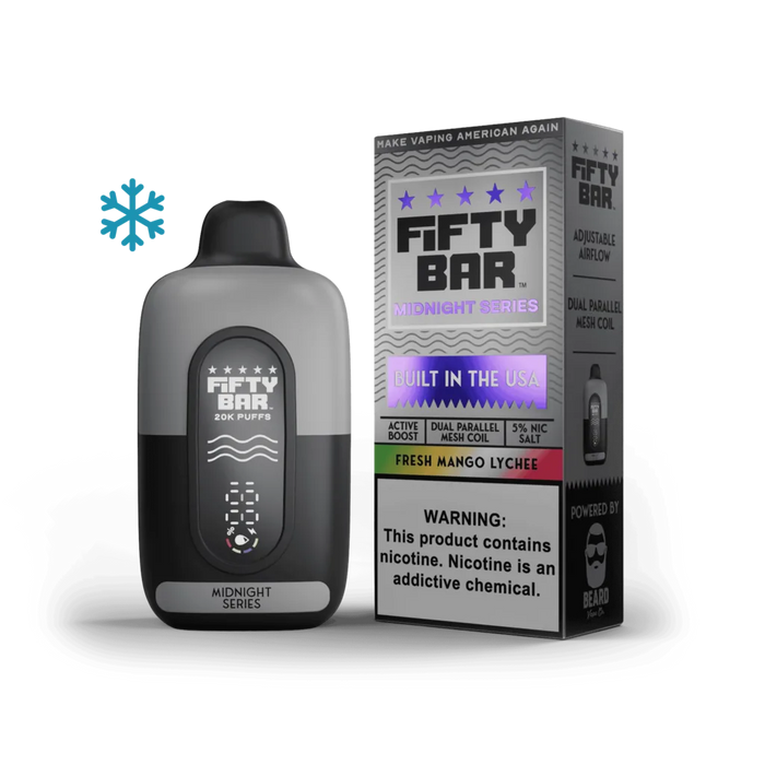 Fifty Bar Midnight Series 20K Disposable Vape