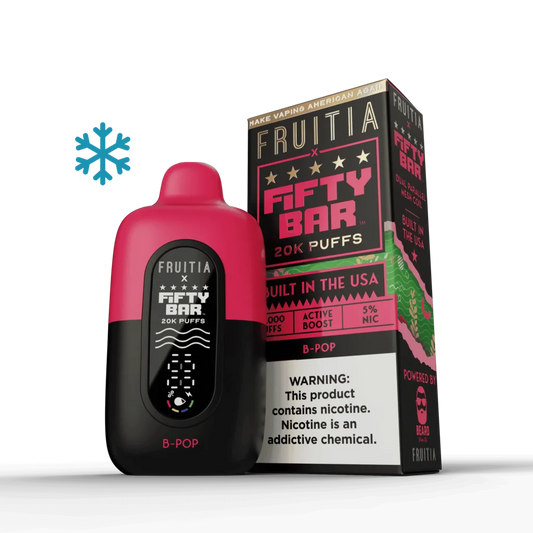Fifty Bar x Fruitia Snow 20K – BPOP