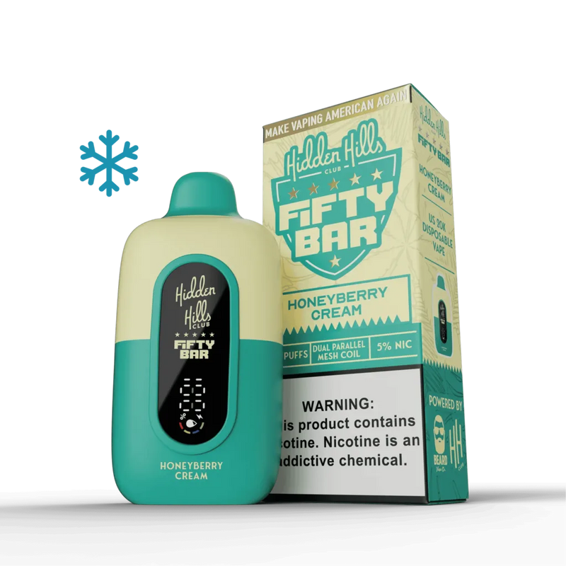 Fifty Bar x Hidden Hills 20K Disposable Vape
