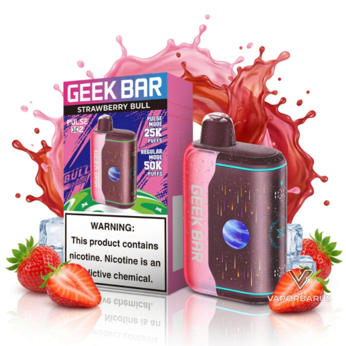 Geek Bar Pulse X2 50K Disposable Vape (Bull Edition)